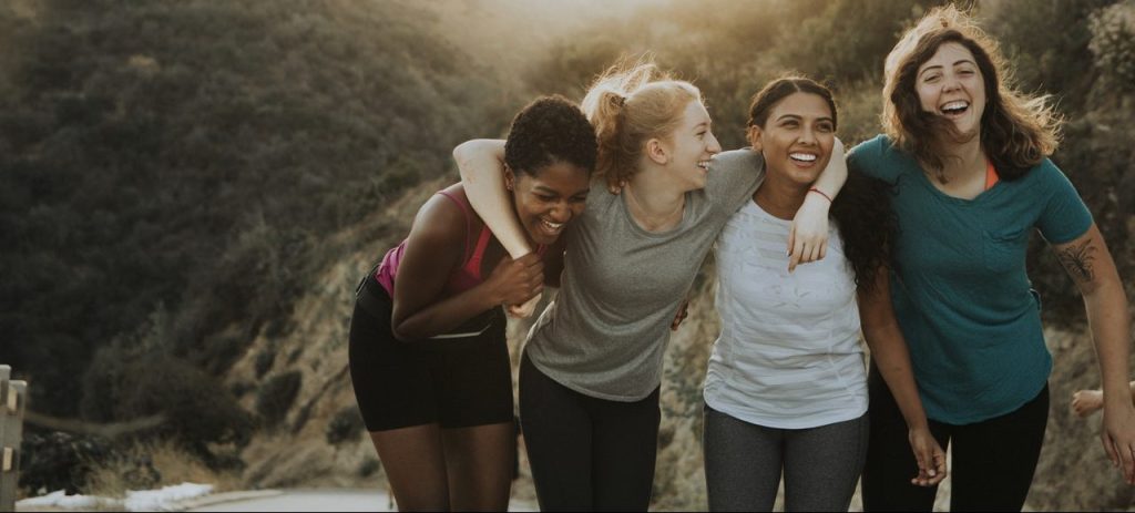 four women together
